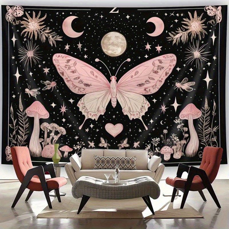 VIKAMA Moth Butterfly Moon Pha - Home Decor Yoga recensie en prijs