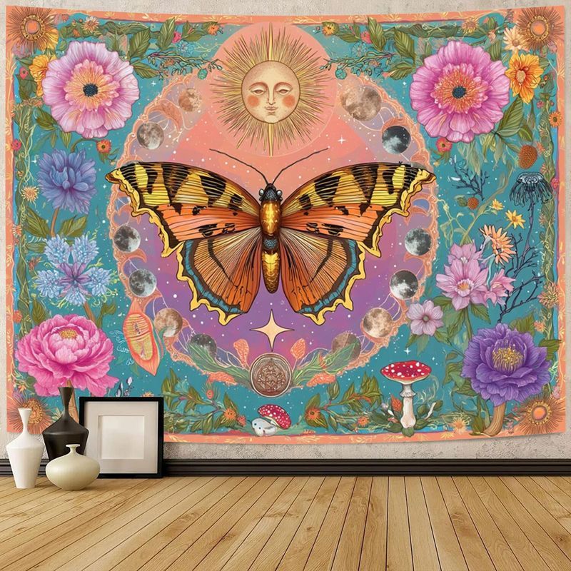 VIKAMA Moth Butterfly Moon Pha - Home Decor Yoga recensie en prijs