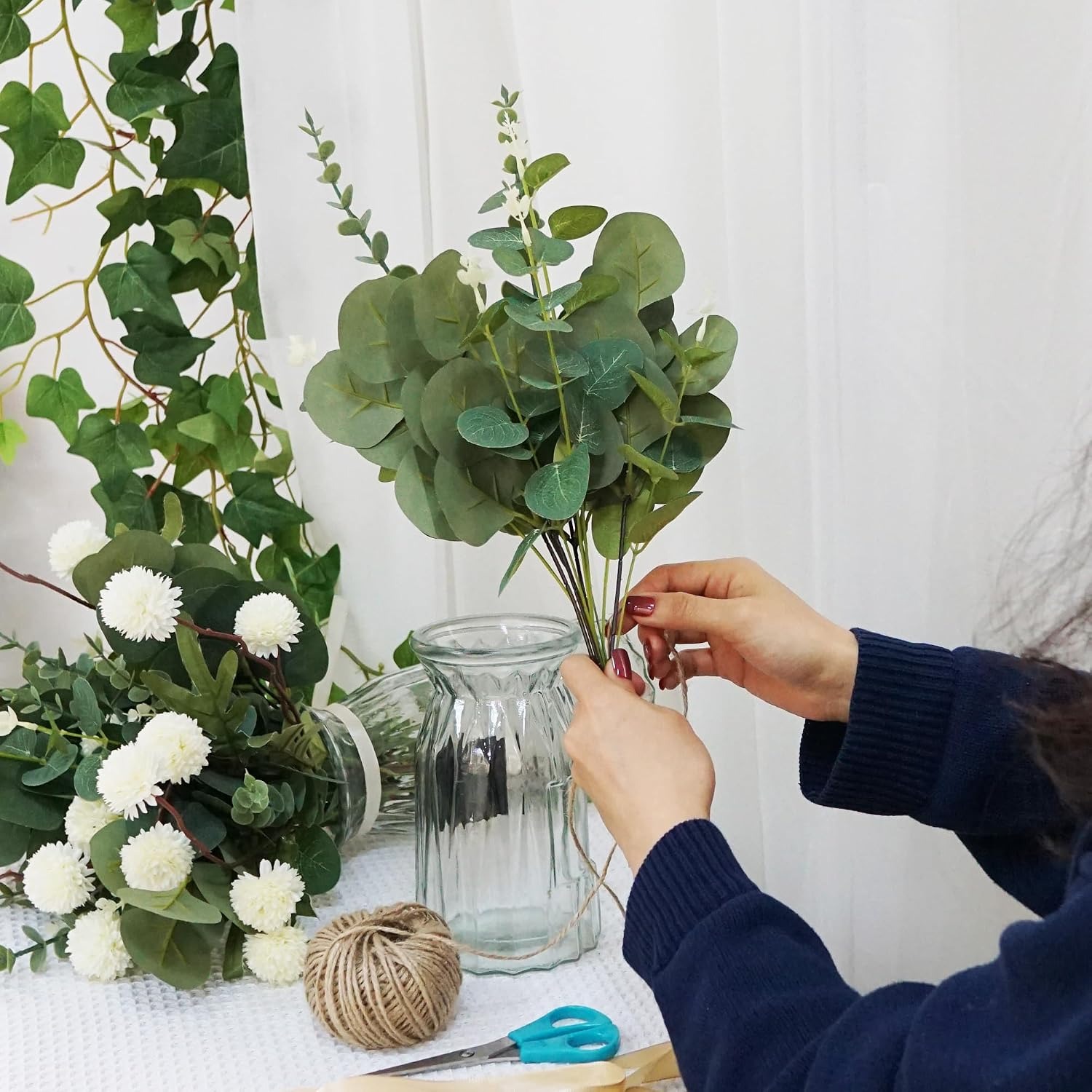 5/10/20 Stuks Eucalyptus Blade - Artificial Hanging Plants recensie en prijs