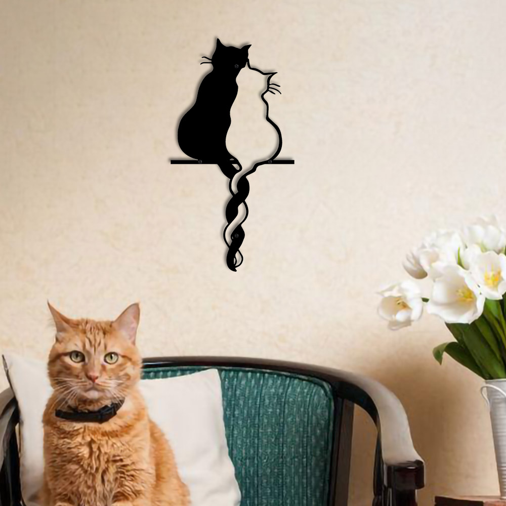 Metal Liefhebbers Cat Wall Art - Home Decor Trends recensie en prijs