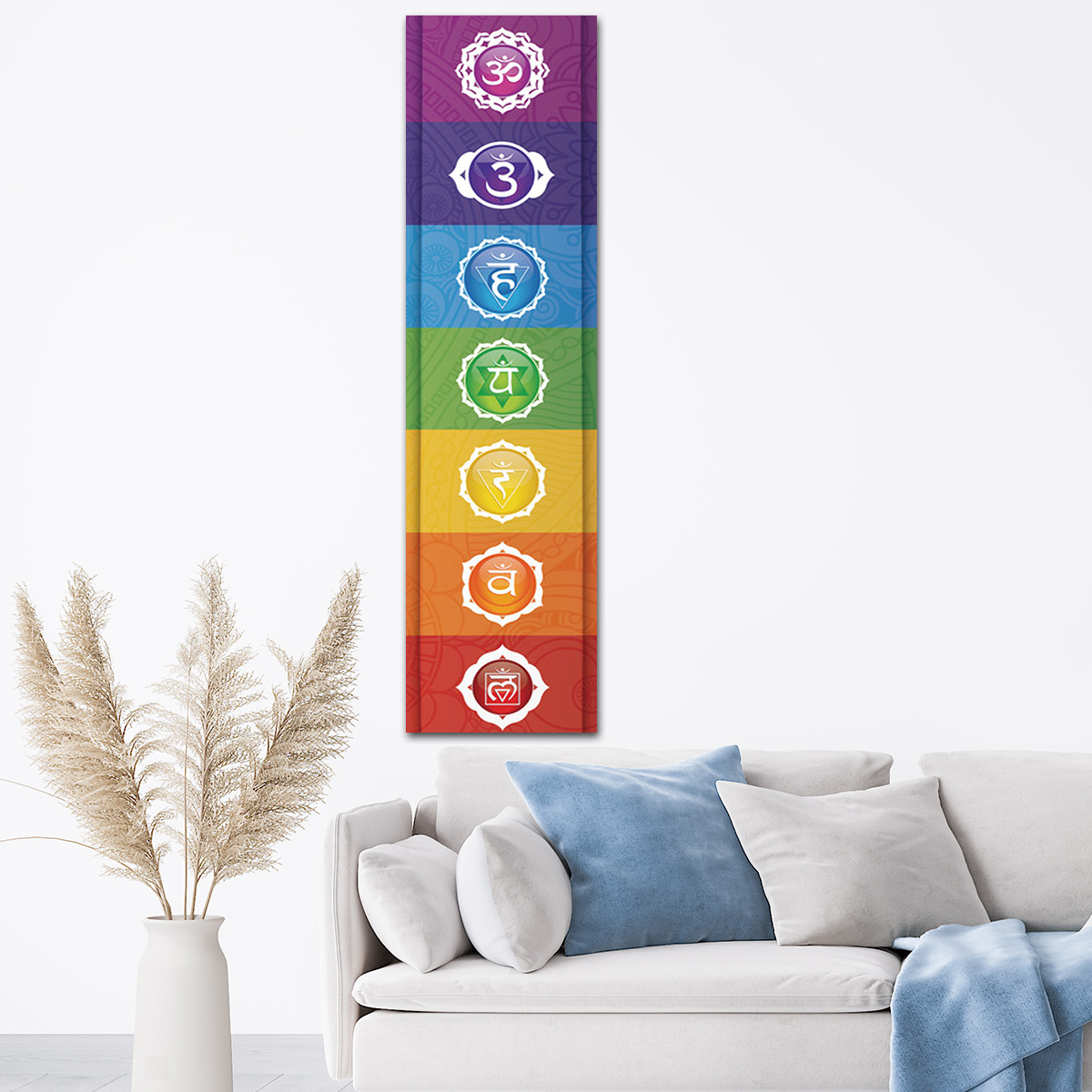Wandtapijt met kleurrijke elem - Home Decor Yoga recensie en prijs